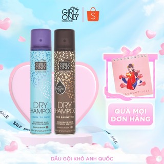 Combo 2 dầu gội khô girlz only dawn ‘til dusk & for brunette