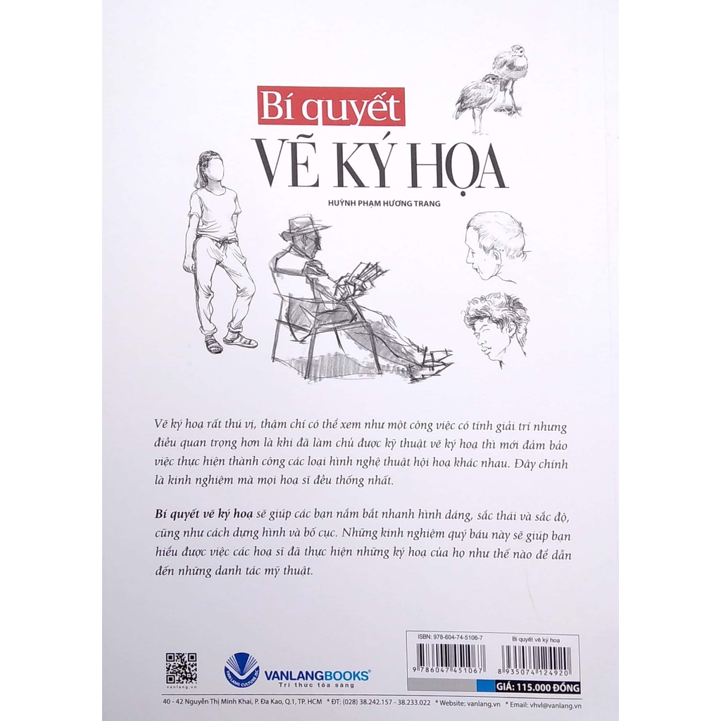 Sách - Bí Quyết Vẽ Ký Họa