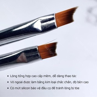 Cọ french đầu móng Nghi Thảo Official