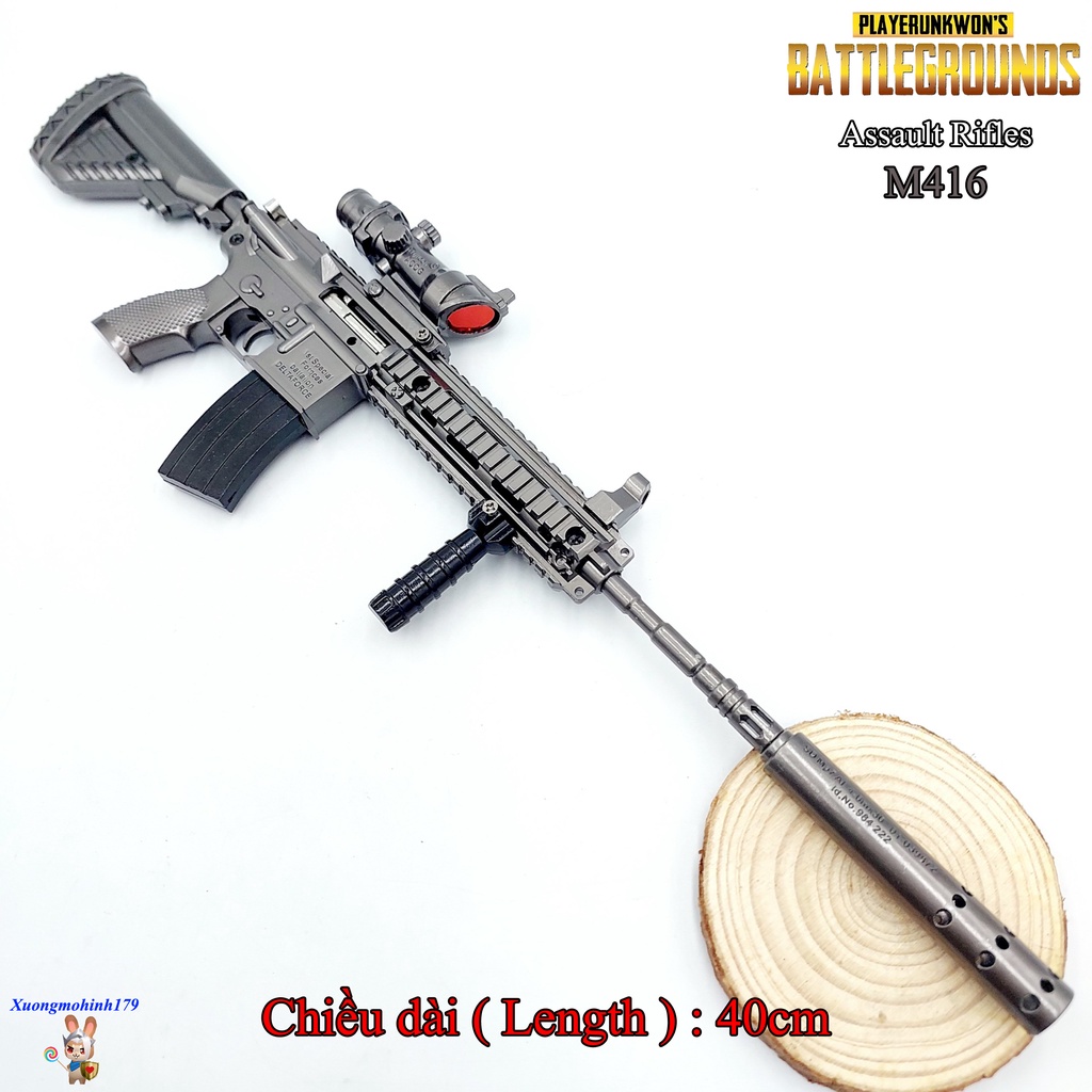 Mô hình sưu tầm PUBG Đột kích súng trường M416 Assault rifles