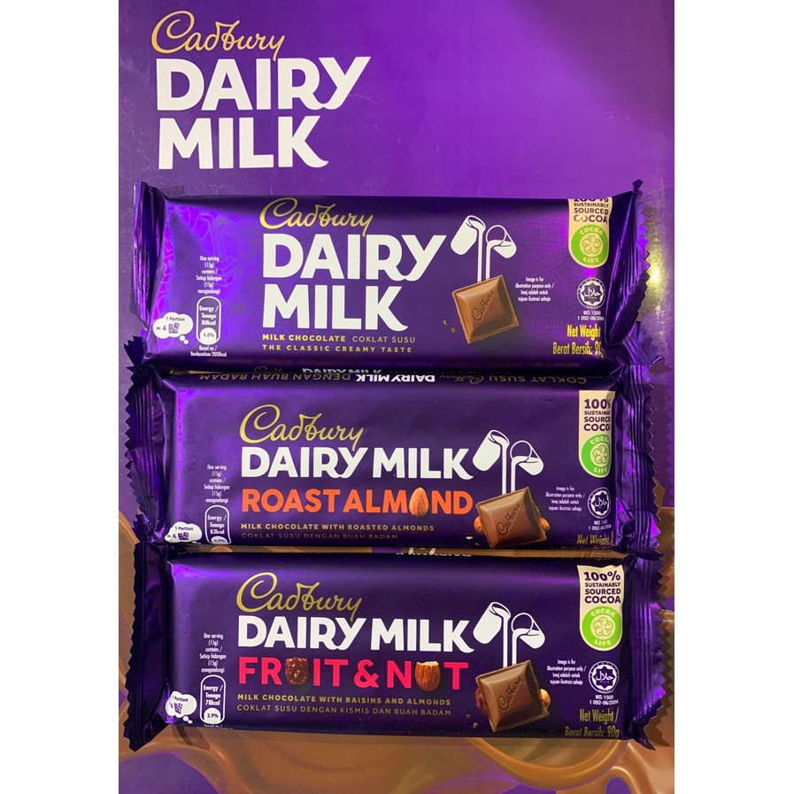 Socola Dair Milk 90g