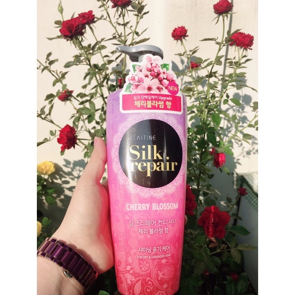 Dầu gội chăm sóc tóc Hoa Anh Đào/OLiu Silk Repair 550ml