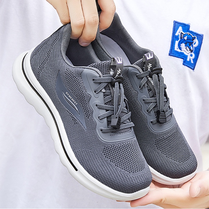 Giày thể thao nam siêu nhẹ *FREESHIP EXTRA* giày Sneakers thoáng khí đi rất êm chân GTT5608