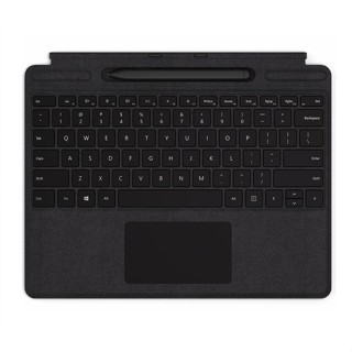 [Chính hãng Microsoft] Bàn Phím Alcantara Surface Signature cho Pro 11/10 X/9/8, Có khe sạc bút