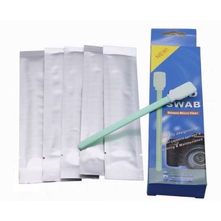 Que lau vệ sinh sensor máy ảnh