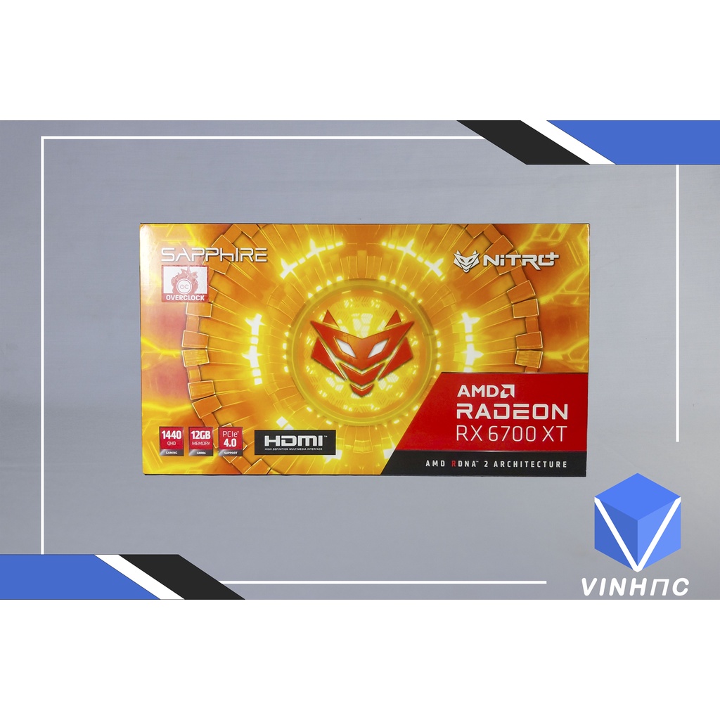 Card màn hình SAPPHIRE RX 6700XT NITRO + [USED] | BigBuy360 - bigbuy360.vn