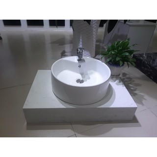 Chậu lavabo sứ đặt bàn cao cấp [ GIÁ SỈ - Tặng XIFONG Xả Ruột Gà ]
