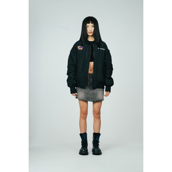 Áo Khoác Bomber BOO Unisex Chất Liệu Gió BOOLAAB