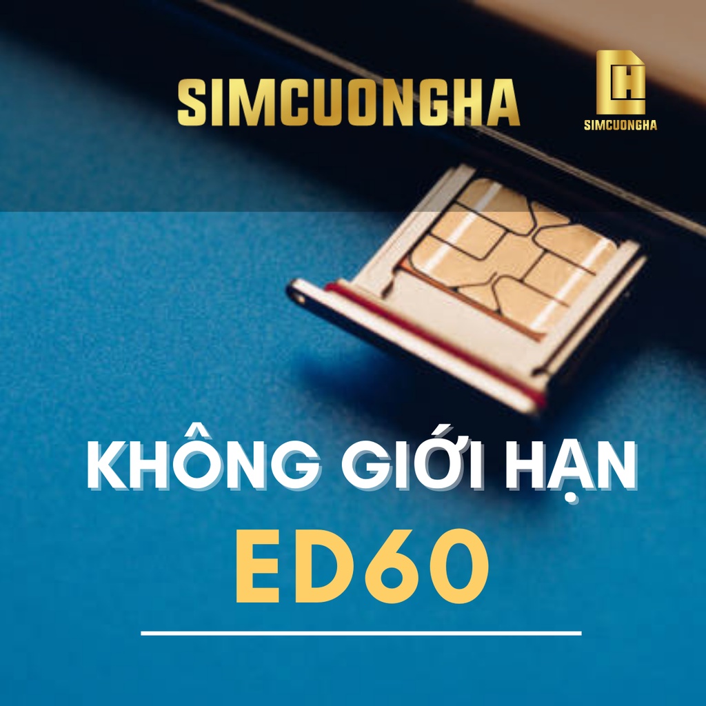 Sim 4g mobifone ED60, tỷ gb không giới hạn dùng mạng - SIMCUONGHA