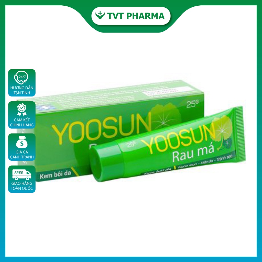 Yoosun Rau Má Ngăn Ngừa Rôm Sảy, Diệt Côn Trùng Phục Hồi Mềm Da Nhanh Chóng