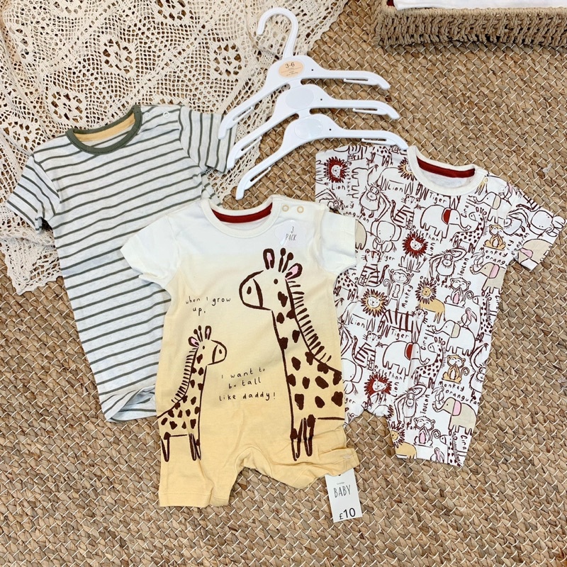 Set 3 body đùi G.e.o.r.g.e dư sịn cho bé