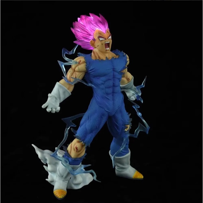 Mô hình vegeta tự hủy 28cm 4 đầu - có 3 đế cho 3 đầu - Có BOX fullbox colour new