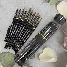 Set cọ Nhật vẽ móng 10 Cây Cao Cấp Lawie chuyên dụng