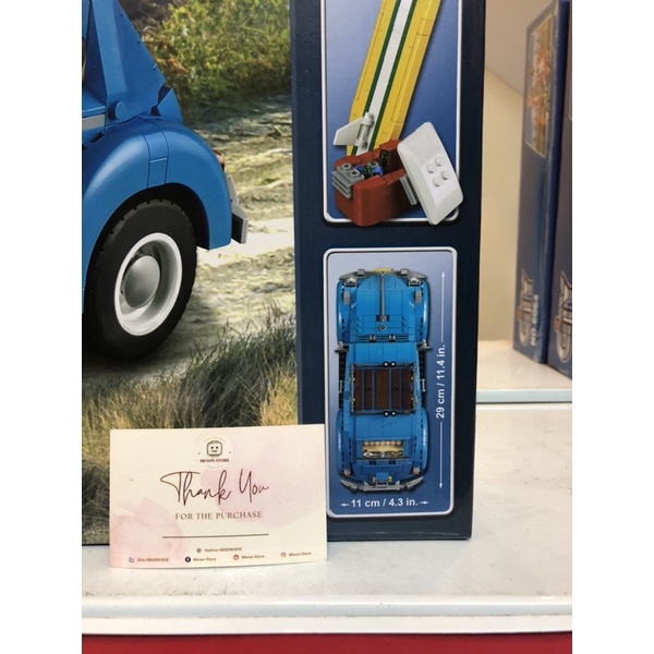 Đồ chơi lắp ráp 71003 21003 Xe du lịch màu xanh nước biển - Xếp hình thông minh