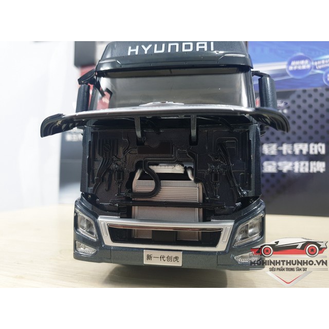 Xe mô hình đầu kéo Hyundai Xcient, tỉ lệ 1:24