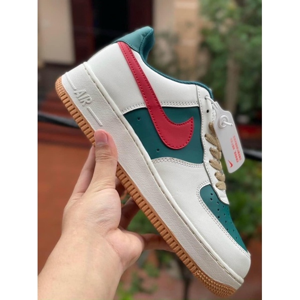 Giày AF1_Nike Gucci Xanh Đỏ Nam Nữ  Hàng Trung Cao Cấp Full box Tặng Tất