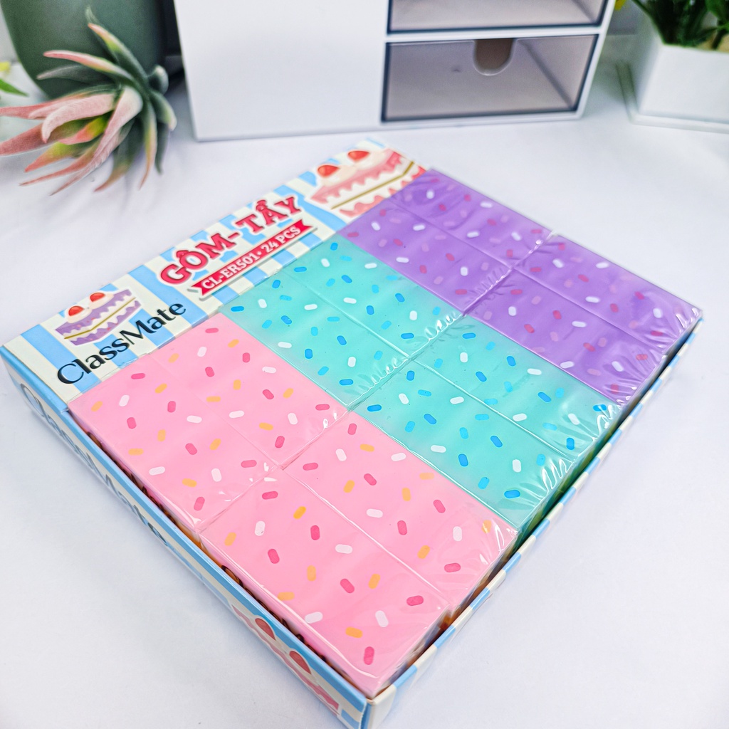 Gôm Tẩy Bút Chì Bánh Ngọt CLASSMATE Tẩy Mềm Không Làm Rách Giấy, Không Hại Da Tay CL-ER501