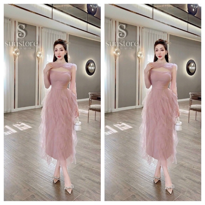 SIÊU PHẨM CÓ MÚT ĐỆM NGỰC &ĐẦM BODY DỰ TIỆC TKCC TUA RUA TD KHOÉT NGỰC( CHẤT LỤA PHỐI LƯỚI THÁI MỀM CHUẨN MẪU 💯 ♥️♥️U