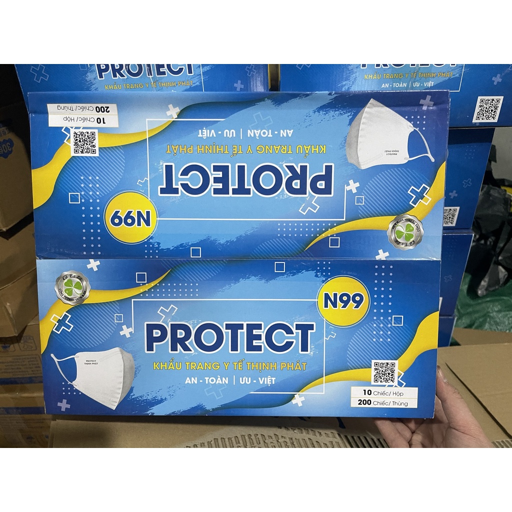 Khẩu Trang Kháng Khuẩn 6D PROTECT Thịnh Phát
