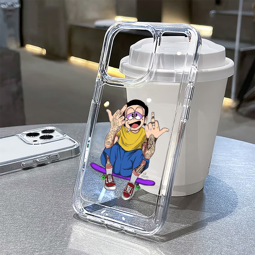 Ốp iphone Trong Suốt Chống Sốc lưng cứng No.bita badboy tattoo Cho IPhone 14 12 13 11 Pro Max 6 6S 7 8 Plu