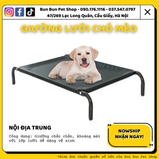 Giường lưới cho cún miu / chó mèo