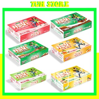 THÙNG 48 HỘP Sữa Nuvi 180ml Thạch Cacao/lắc caocao/đào táo/dâu/cam...-TUH