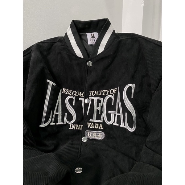 Áo khoác Bomber bóng chày Lasvegas