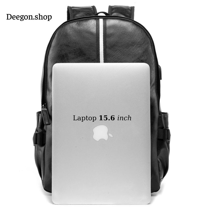 Balo da nam thời trang cao cấp cặp đi học nam nữ đựng laptop 15.6 ich siêu chống thấm nước giá rẻ