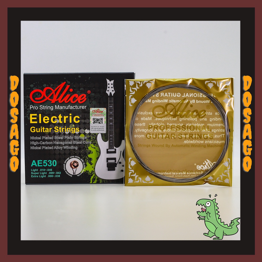 Chính hãng - Dây Alice AE530 dành cho đàn guitar điện