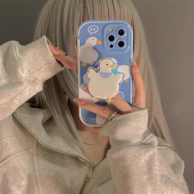 Giá đỡ ốp điện thoại hoạt hình siêu đáng yêu