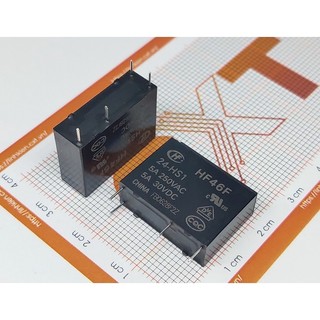 Relay 5a 24v hf46f-024-hs1
