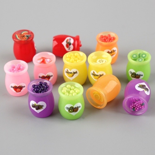 Charm Lọ Mứt trái cây