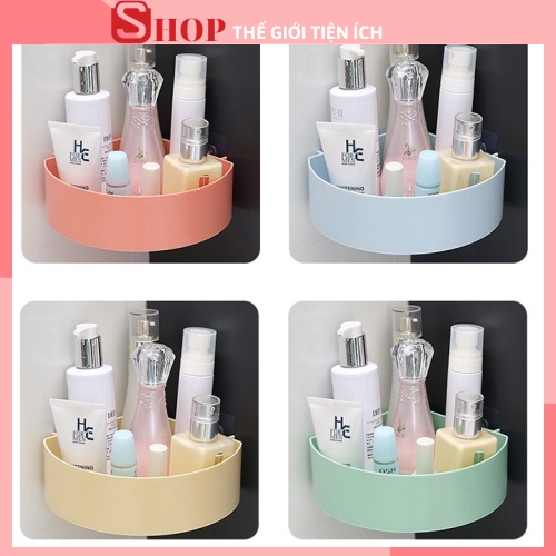 Kệ Tam Giác Dán Góc Tường Để Đồ Nhà Tắm – Giá dính tường để đồ  88231 THẾ GIỚI TIỆN ÍCH