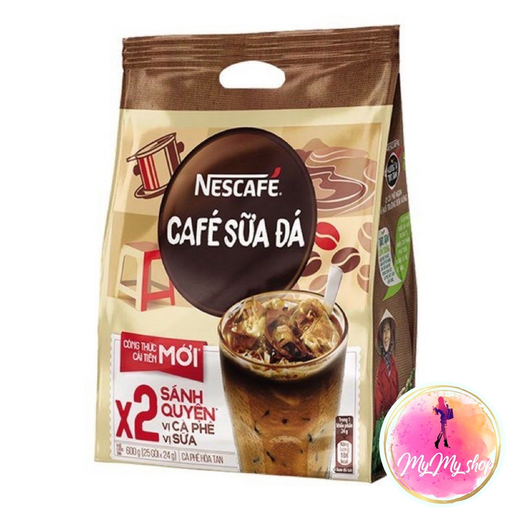 Cà phê hòa tan Nescafé cà phê sữa đá