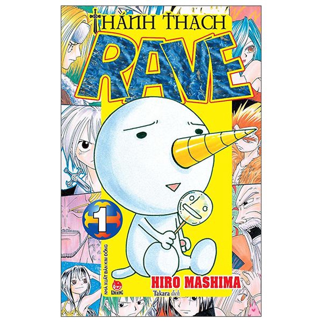 Truyện Tranh - Thánh Thạch Rave - Các Tập 1,2,3.... - NXB Kim Đồng