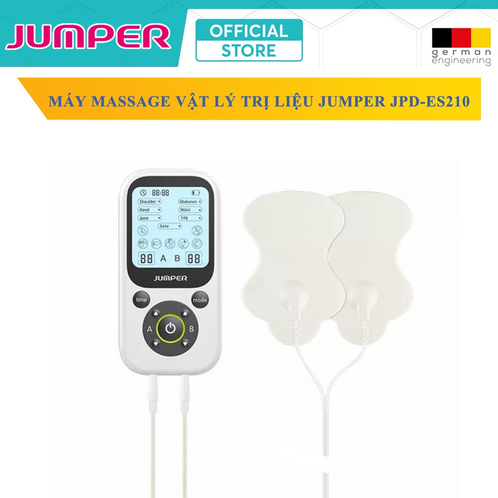 Máy Massage Xung Điện Trị Liệu JUMPER JPD-ES210 | Công Nghệ TENS - Kích Thích Thần Kinh Và Giảm Đau