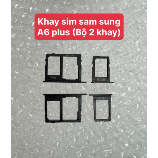 Khay sim A6 plus sam sung (Bộ 2 khay)