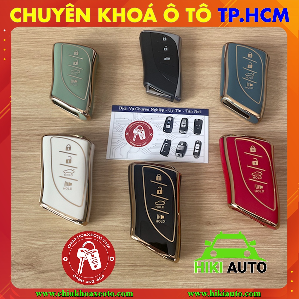 Ốp chìa khoá Lexus ES350 LX600 GX460 bằng TPU bảo vệ chìa khoá nhìn sang trọng phong cách thời trang mới