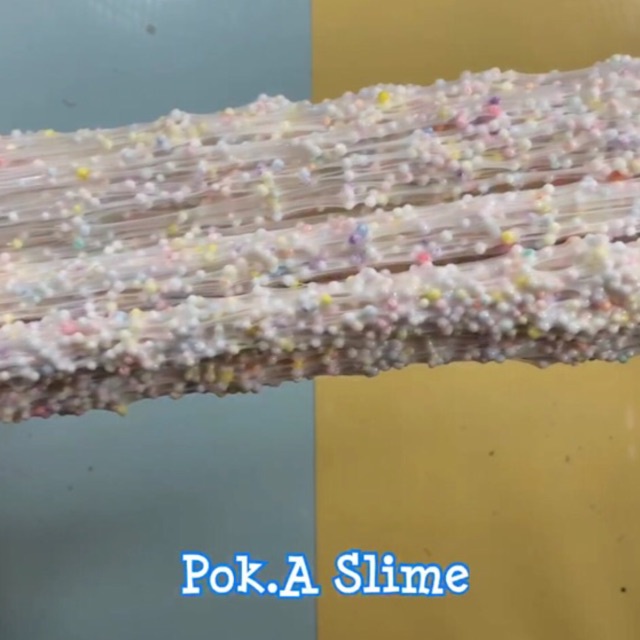 Slime crispy rice cream - chất full floam liti