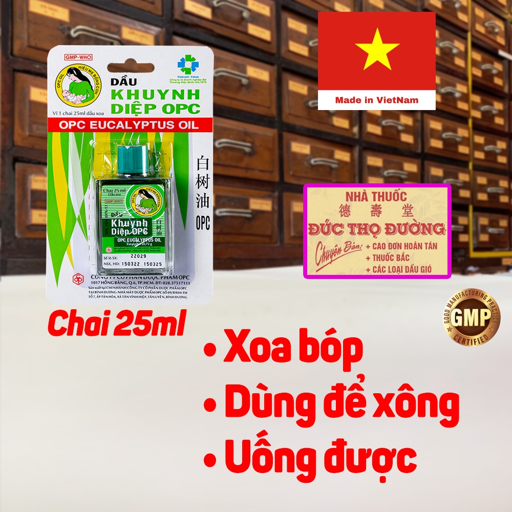 Combo 5 Dầu Khuynh Diệp OPC