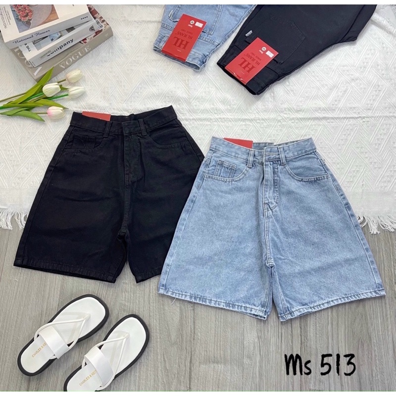 Short jeans ngố lai cuốn