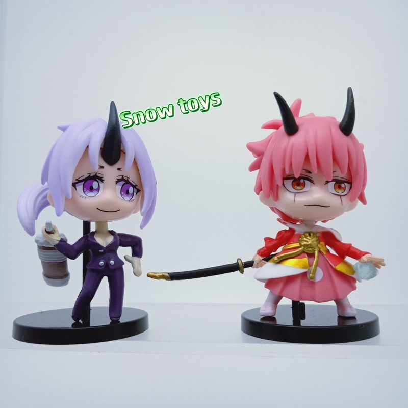 Mô hình Chuyển sinh thành Slime - Rimuru Tempest Shion Benimaru Milim Nava Souei Shuna - Cao 6~7cm - Anime Manga Slime