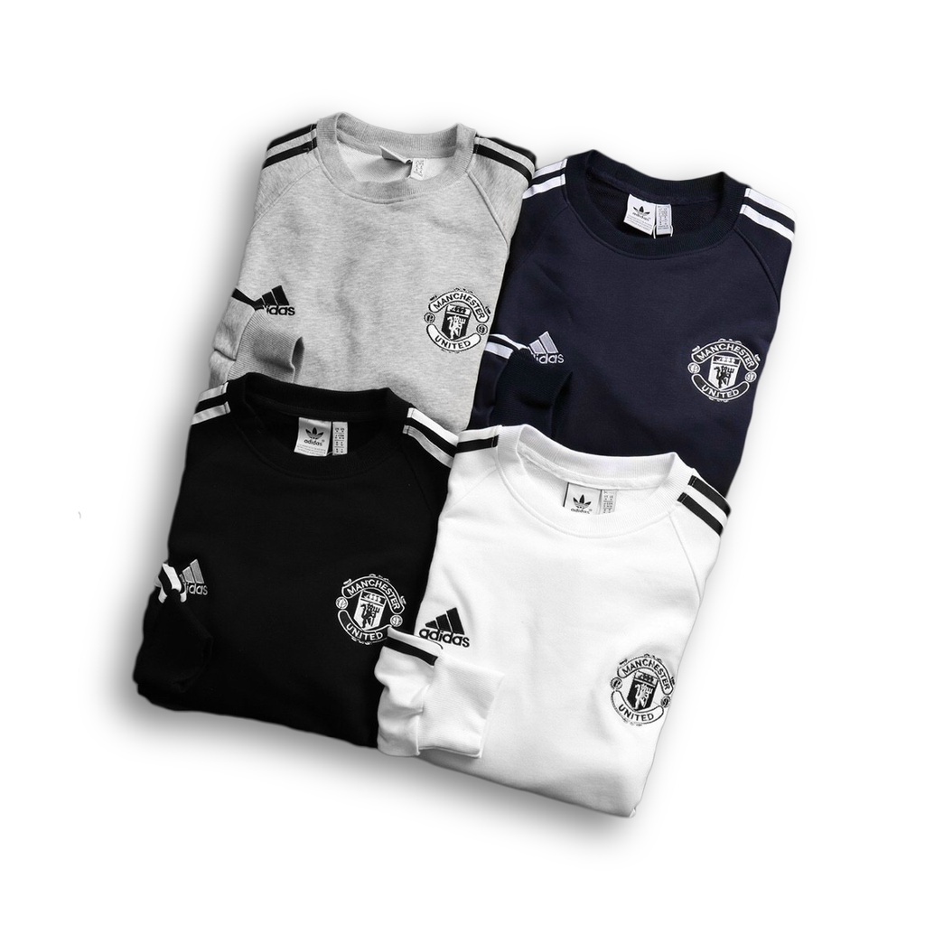 Áo sweater thêu logo nam nữ, áo tay dài hoddie unisex nỉ chân cua mềm mịn thấm hút tốt - 4 màu