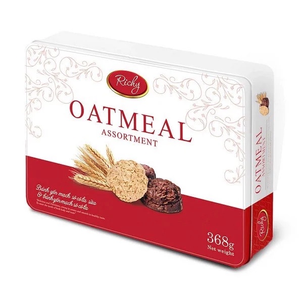 Bánh Yến Mạch Socola Oatneal Richy Hộp 368g