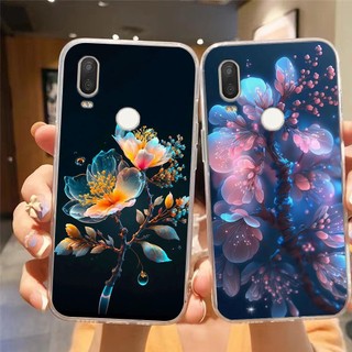Ốp lưng vsmart Active 1 / vsmart Active 1 Plus / vsmart Active 1+ in nhám hình hoa cỏ