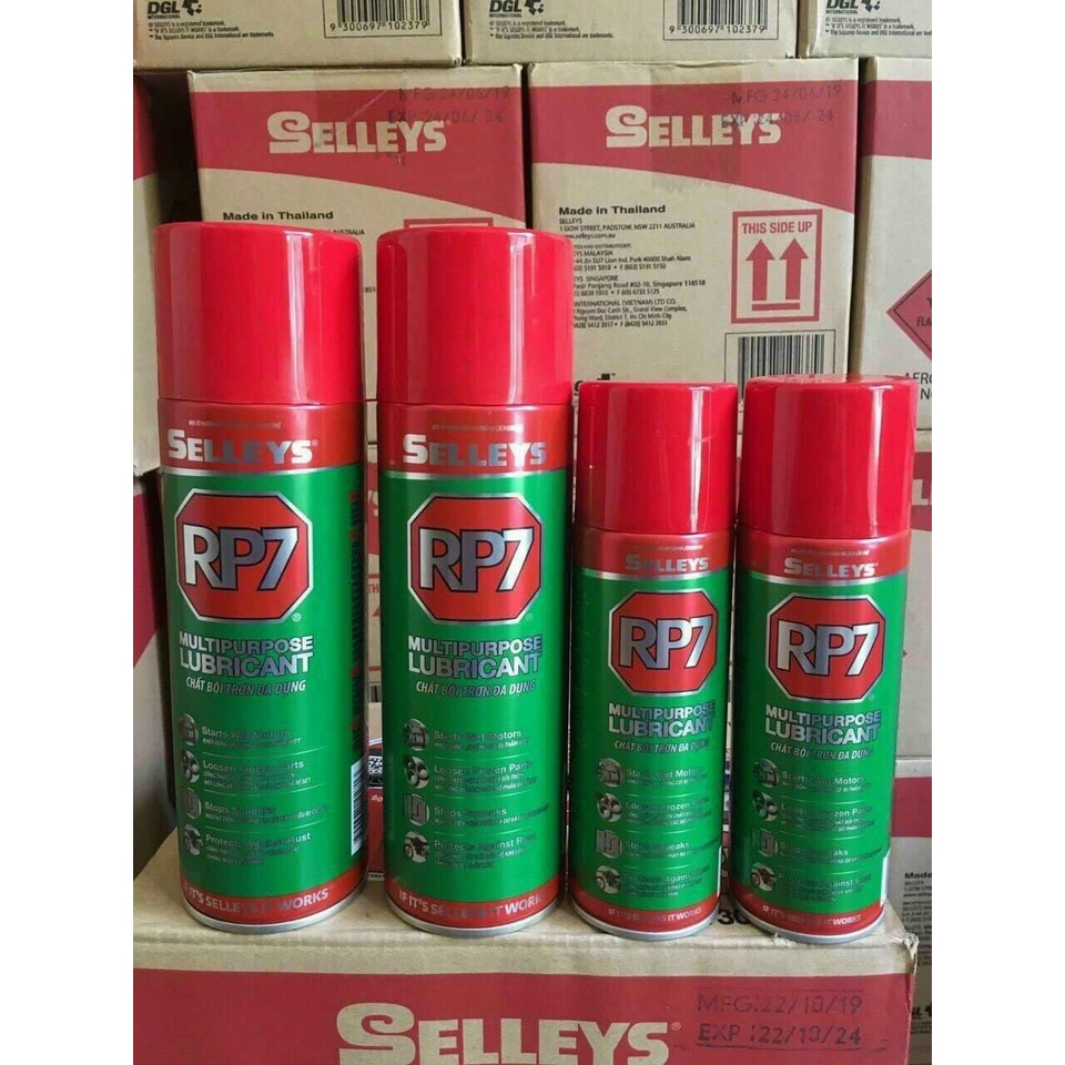 RP7 Chai Xịt Chống Rỉ Sét 150g 175g 300g 350g chuyên dụng