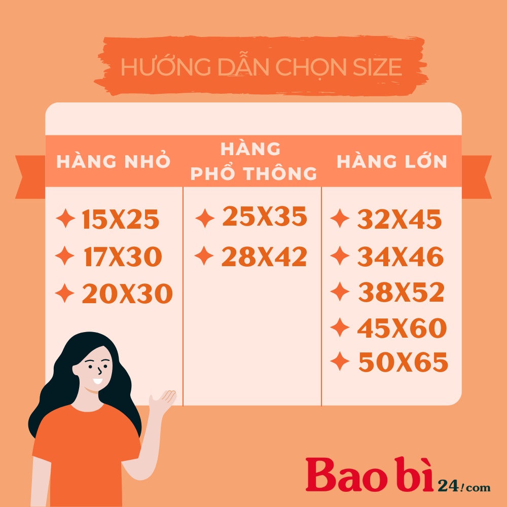 Túi đóng hàng niêm phong 25x35 - Túi gói hàng in logo [Siêu Dính Chắc] - baobi24.com