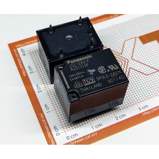 Panasonic Relay 10A 24V (5 chân) JS1-24V-F