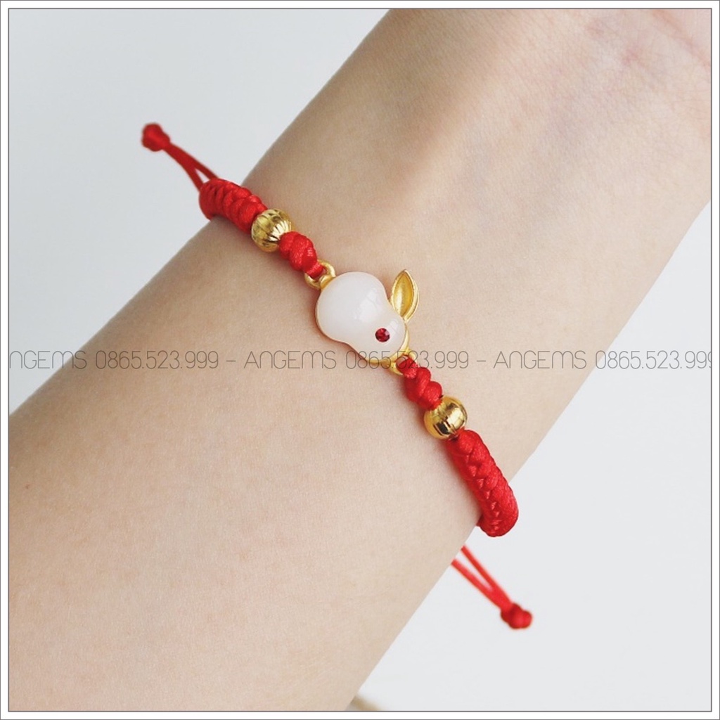 Vòng Tay Chỉ Đỏ Đồng Điếu May Mắn  - Vòng Phong Thủy Tình Duyên Tài Lộc