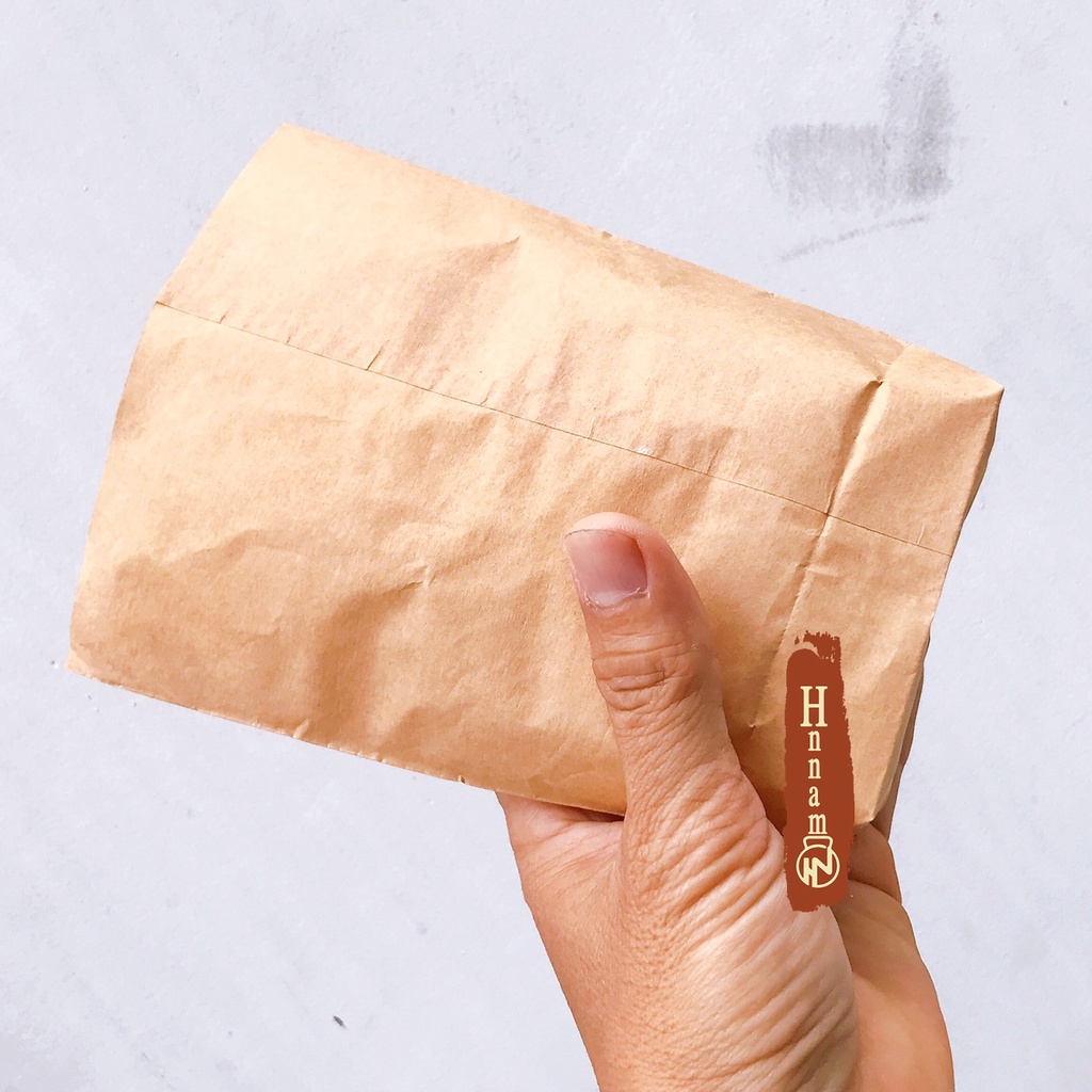 Túi giấy xi măng thấm dầu 130 x 180 x 45mm - Giải pháp đóng gói chuyên nghiệp cho khoai tây chiên và bánh chuối - Bộ 100